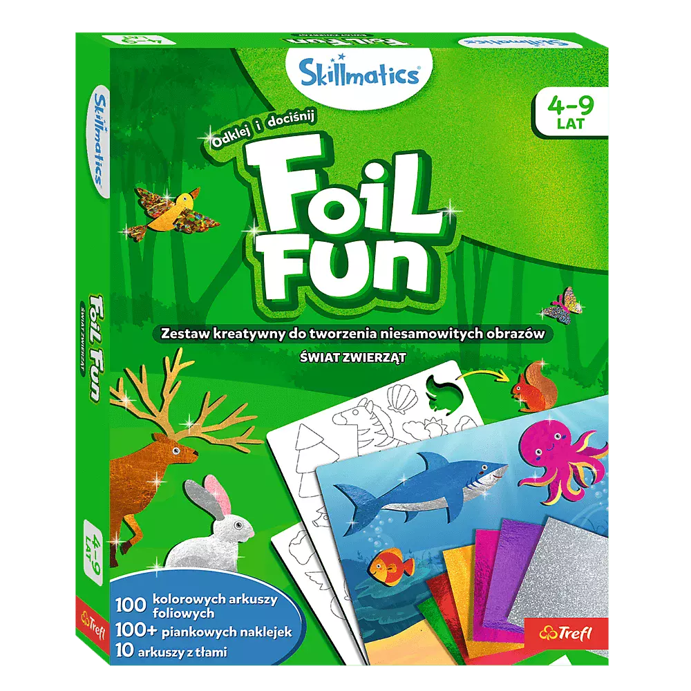 Skillmatics, Foil Fun. Świat zwierząt. Zestaw kreatywny - Zabawki