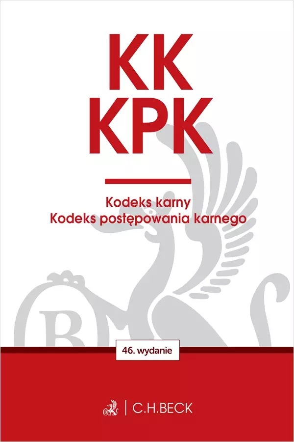 KK. KPK. Kodeks karny. Kodeks postępowania karnego. Edycja Prokuratorska wyd. 46 - Książki