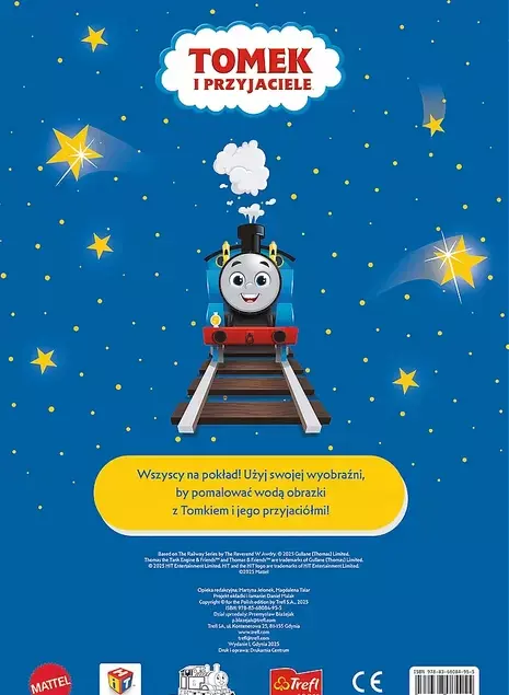 Tomek i Przyjaciele. Wodne malowanki - Książki