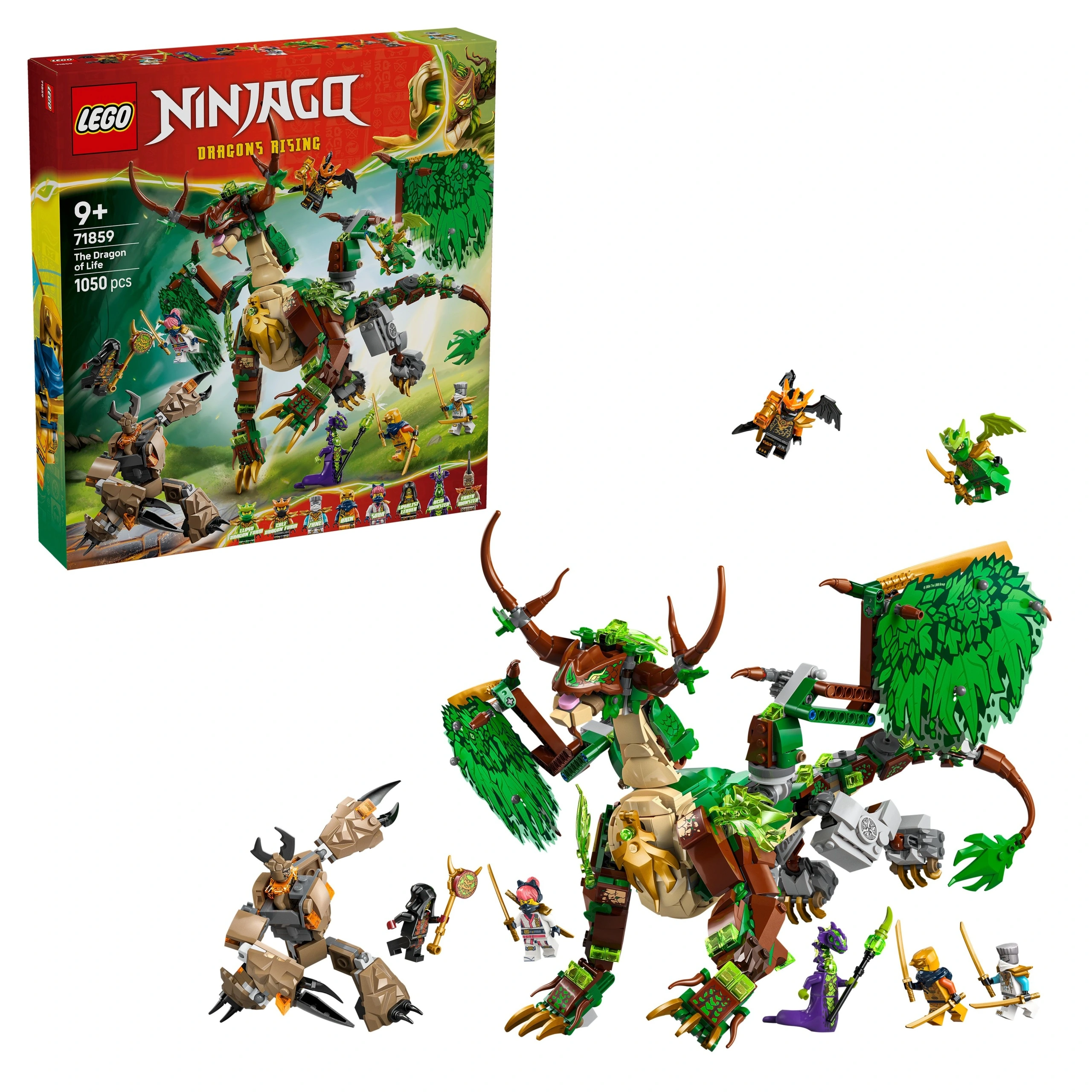 LEGO Ninjago 71859 SMOK ŻYCIA - Zabawki