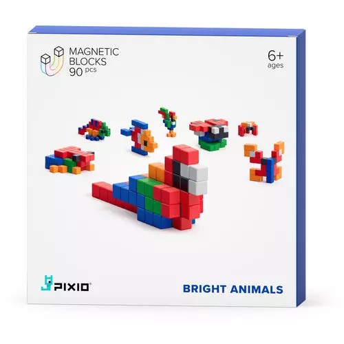 Klocki Pixio Bright Animals Story Series