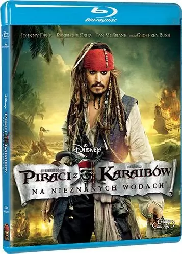 Piraci z Karaibów. Na nieznanych wodach, Blu-ray - Filmy