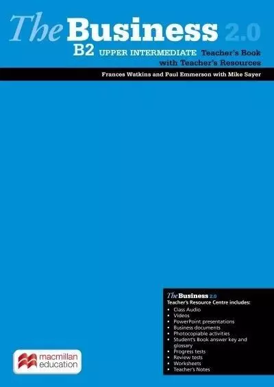 The Business 2.0. B2 Upper-Intermediate. Teacher's Book + kod