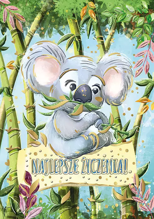 Karnet A5 Koala - Papiernicze i szkolne