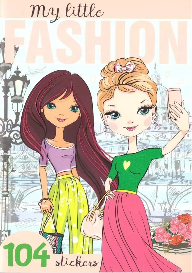 My little Fashion z naklejkami - Książki
