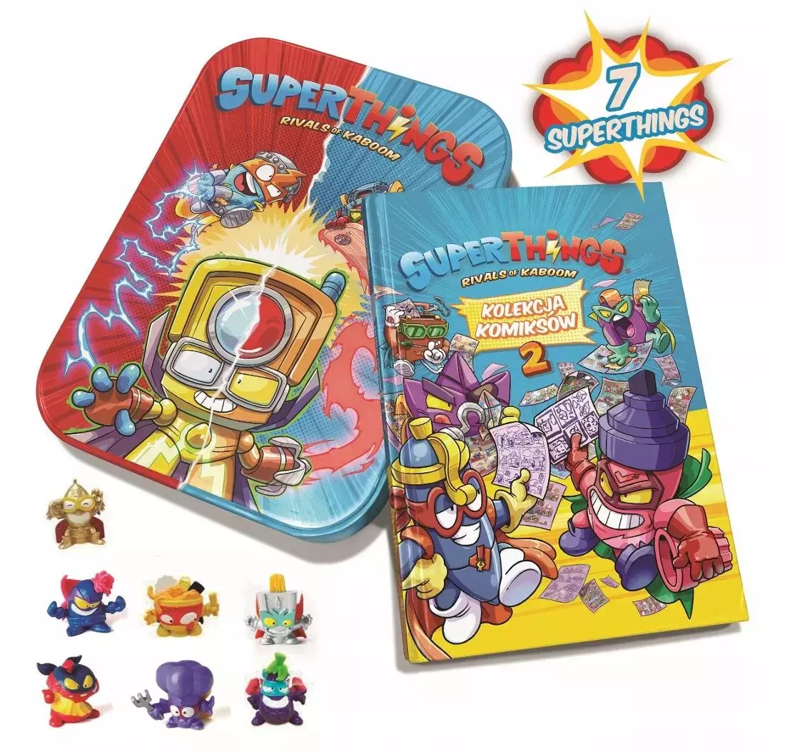 SuperThings. Kolekcja komiksów 2 - Książki