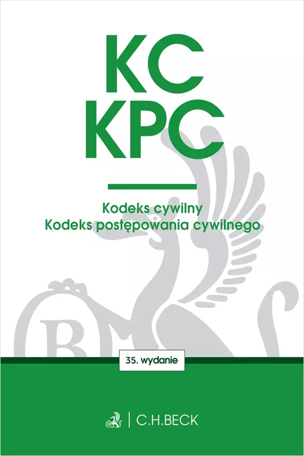 KC. KPC. Kodeks cywilny. Kodeks postępowania cywilnego. Edycja Sędziowska wyd. 35 - Książki