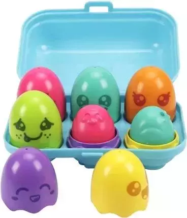 Jajeczka z dźwiękami niebieskie Toomies TOMY - Zabawki