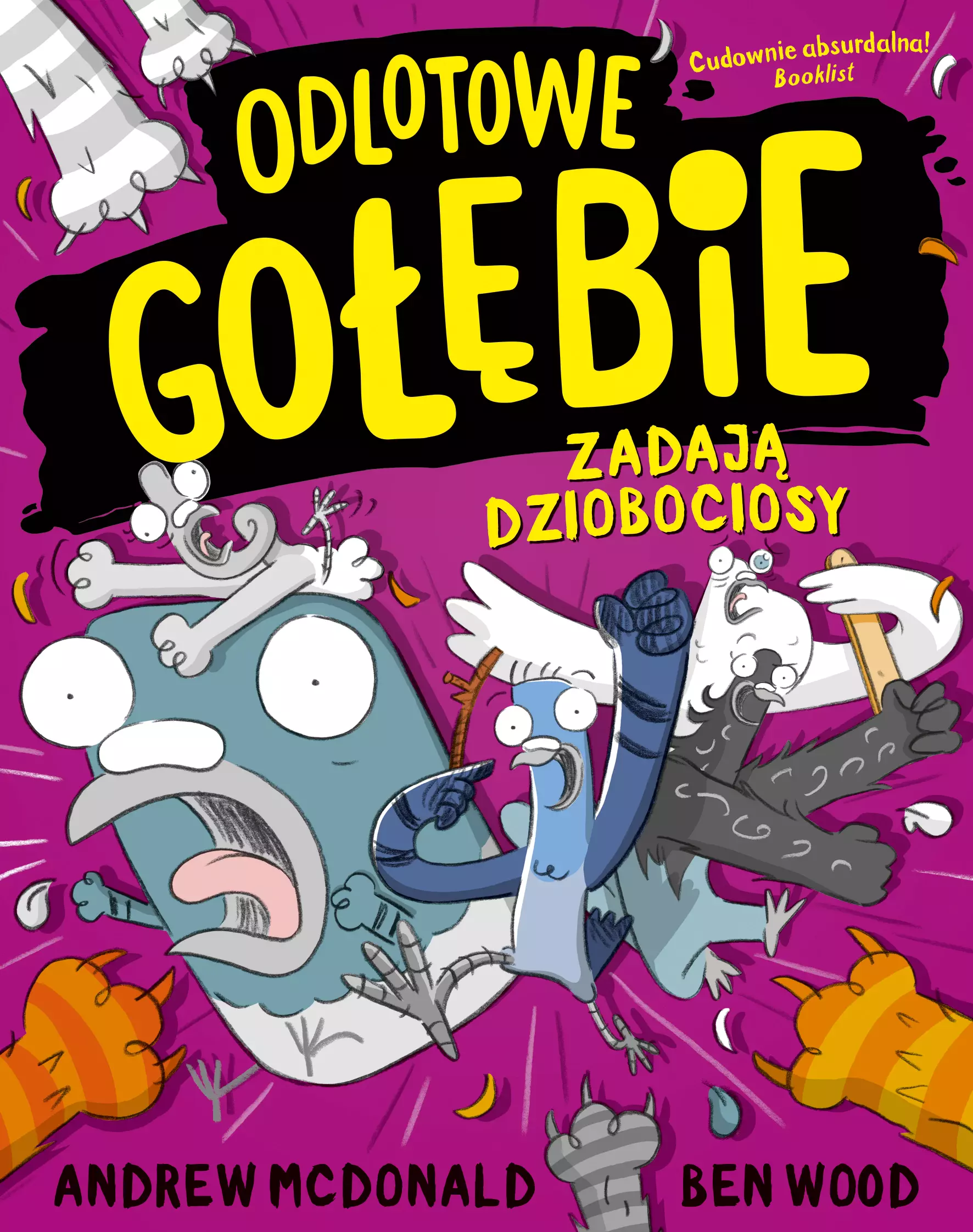 Odlotowe gołębie zadają dziobociosy - Książki