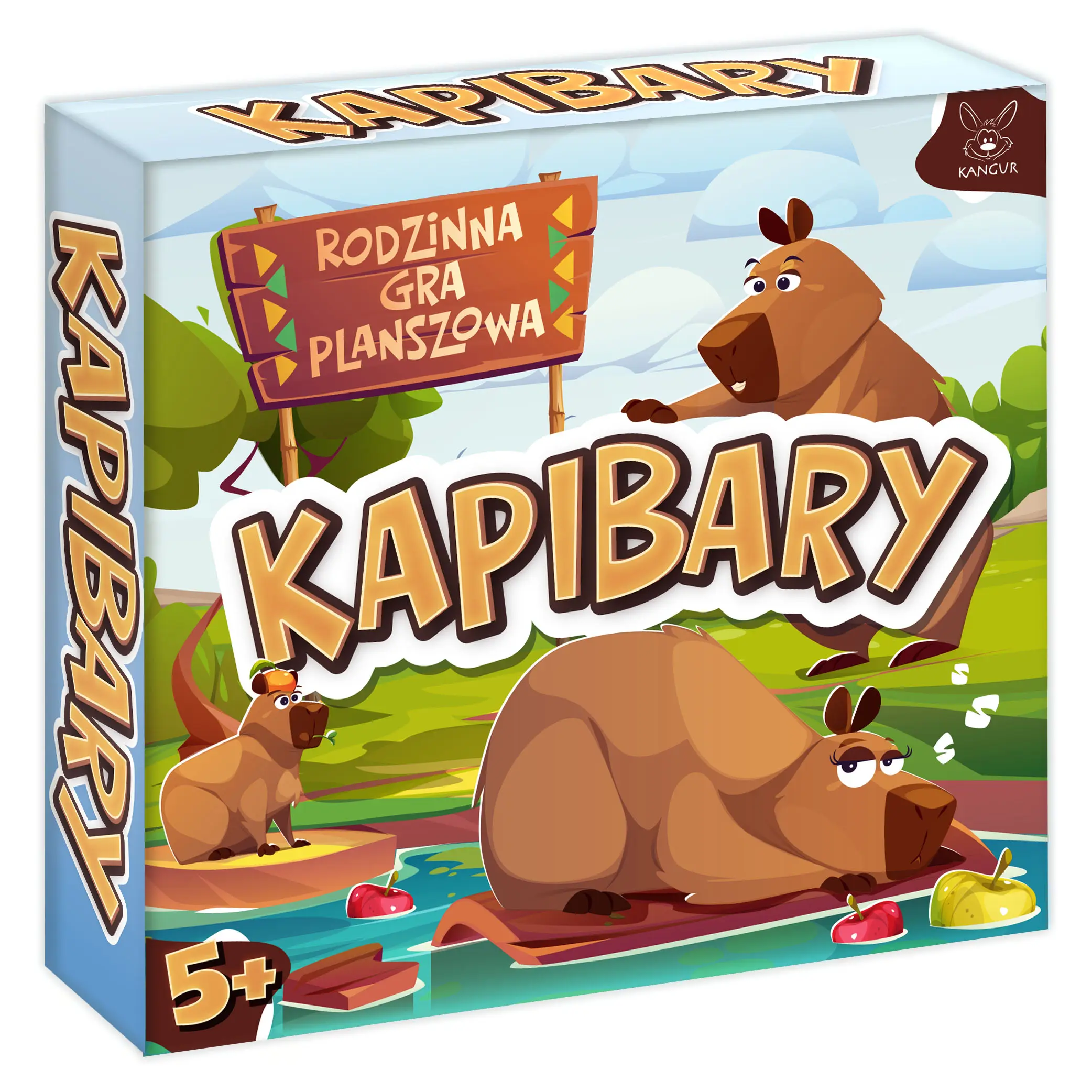 Kapibary. Rodzinna gra planszowa - Gry