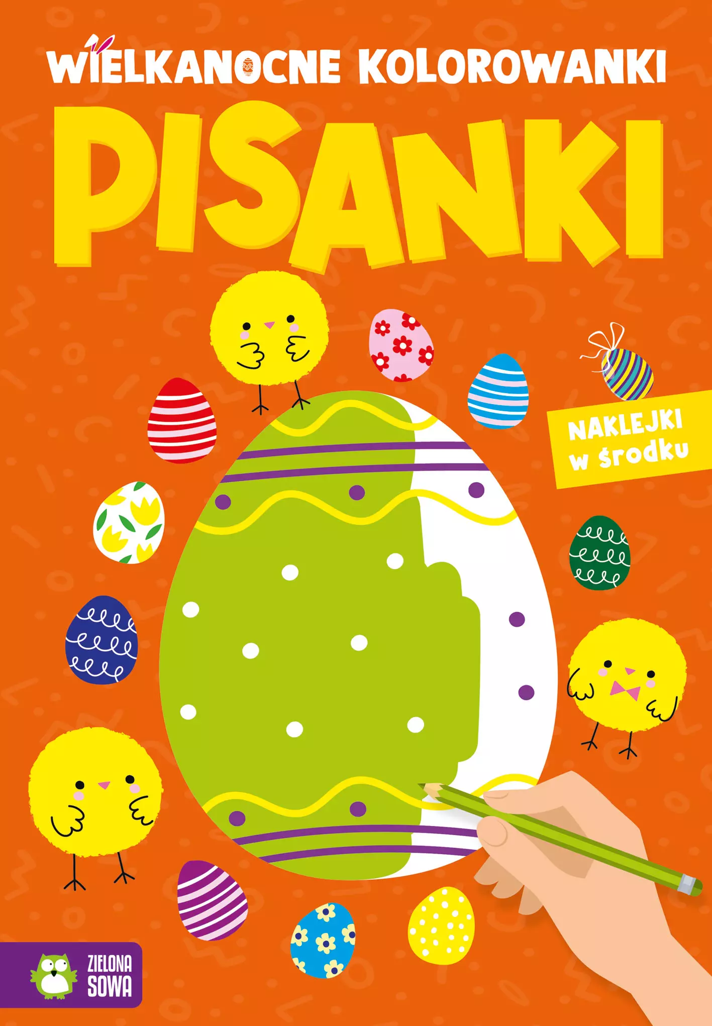 Wielkanocne kolorowanki. Pisanki - Książki