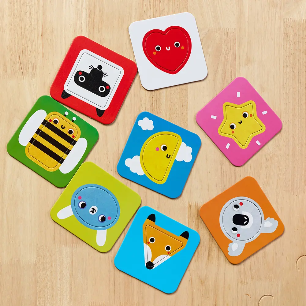 Puzzle CzuCzu. Pierwszy sorter. Kształty dla dzieci - Puzzle