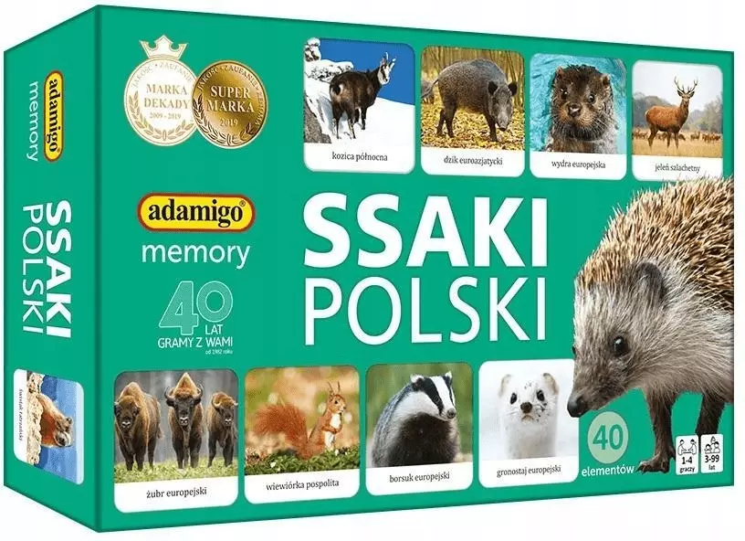 Ssaki Polski memory - Gry