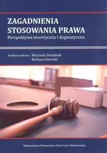 Zagadnienia stosowania prawa. Perspektywa teoretyczna i dogmatyczna - Książki
