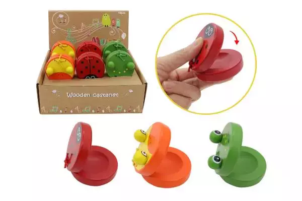 ARTYK 127410 Drewniane kastaniety zwierzątka - Mama i dziecko