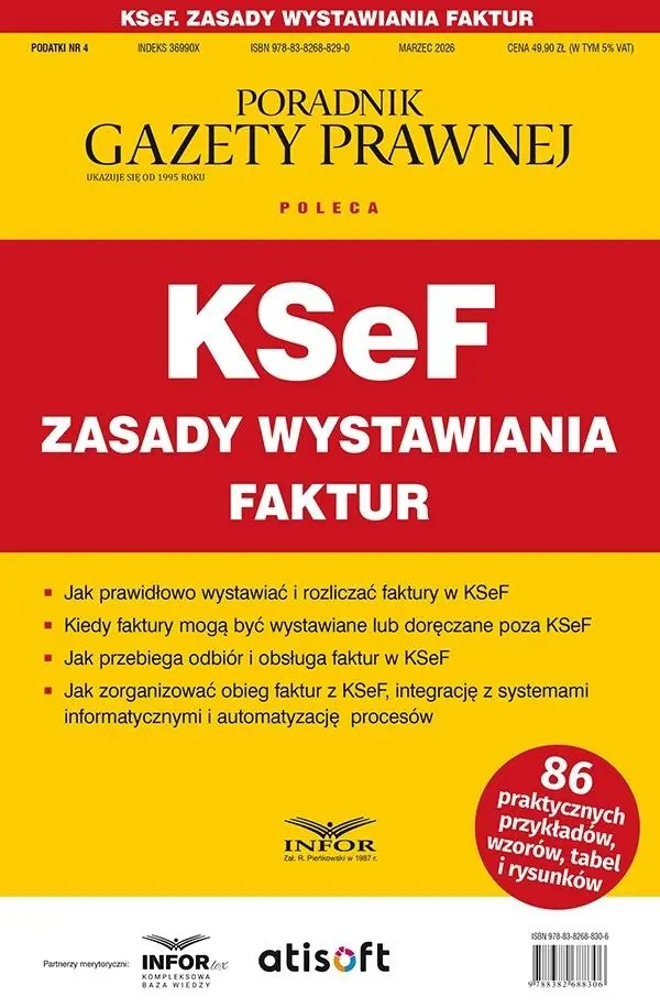 KSeF zasady wystawiania faktur. Podatki 4/2026 - Książki
