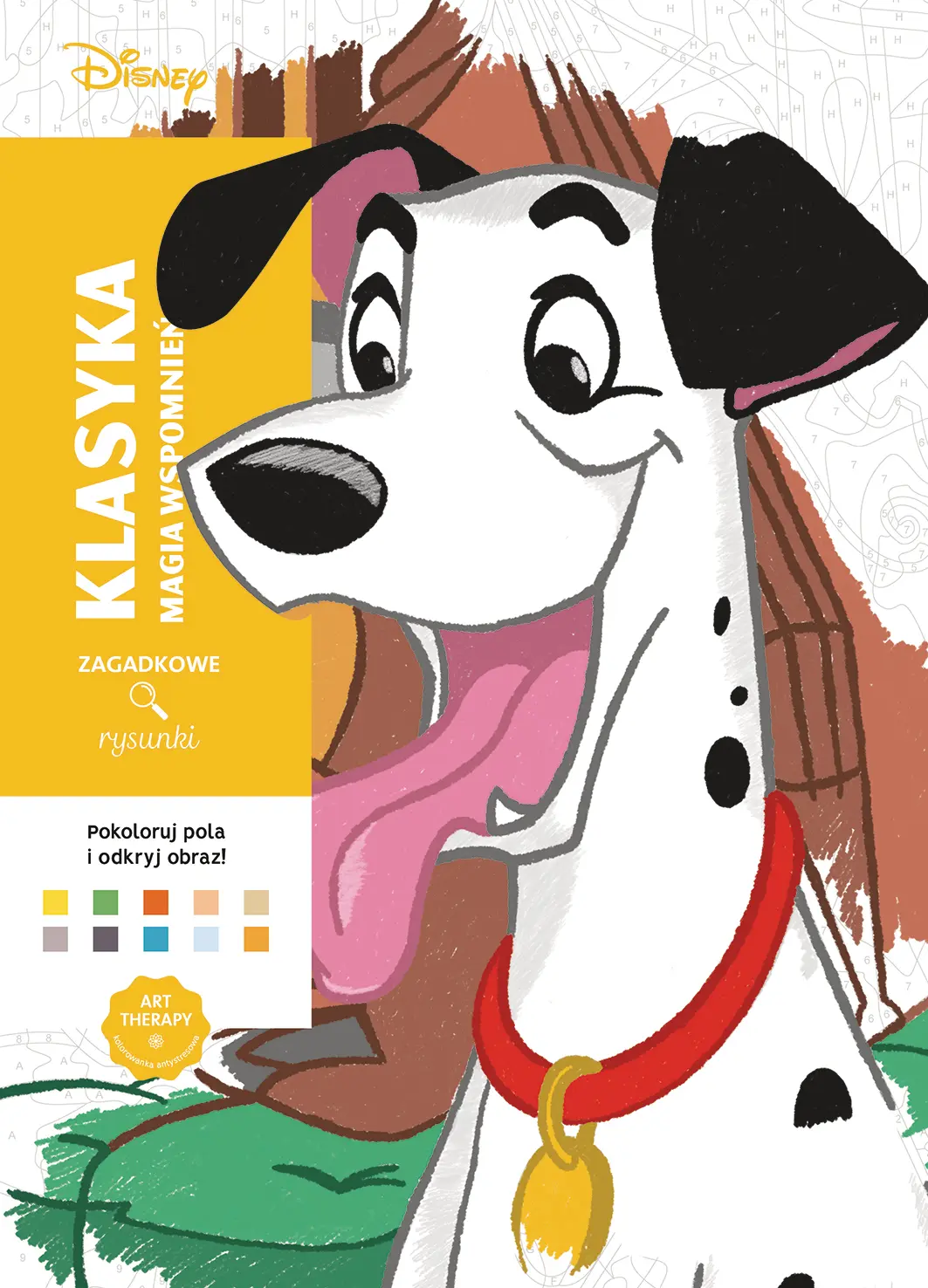 Art therapy. Kolorowanka antystresowa. Disney. Klasyka. Magia wspomnień. Zagadkowe rysunki - Książki
