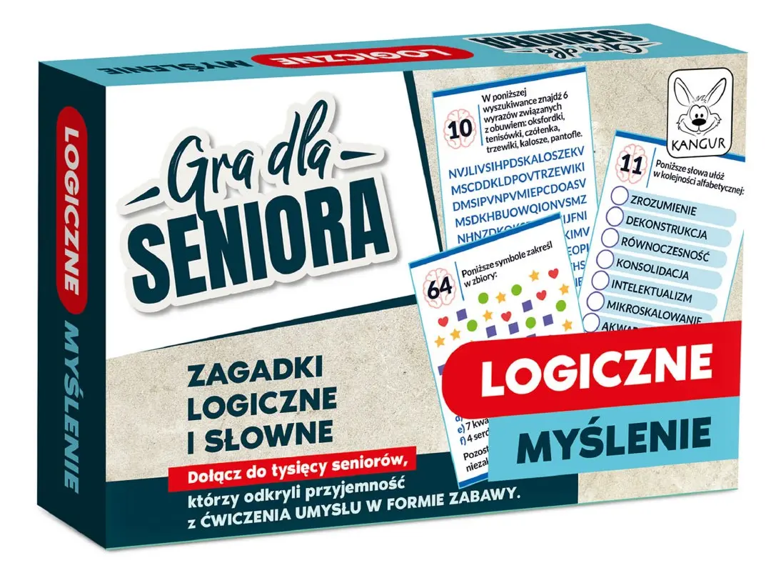 Gra dla seniora. Logiczne Myślenie - Gry