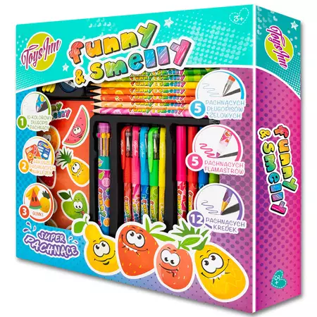 Pachnący zestaw szkolny - Papiernicze i szkolne