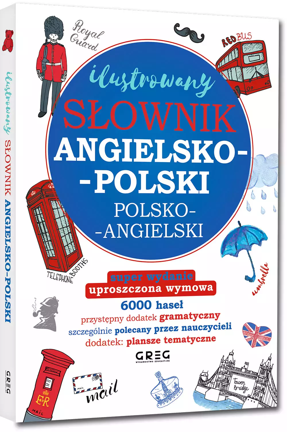 Ilustrowany słownik angielsko-polski, polsko-angielski - Książki