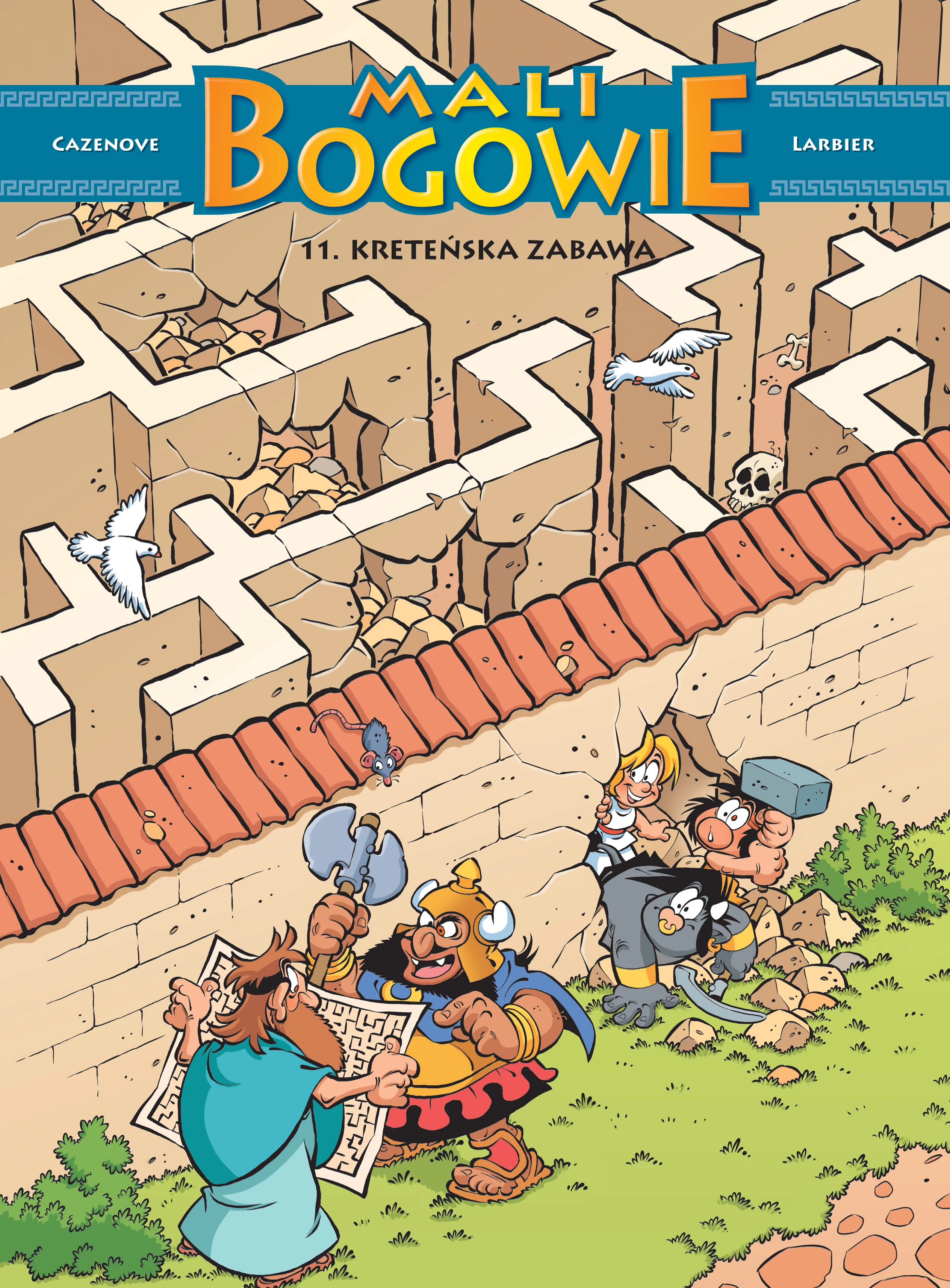 Mali Bogowie. Kreteńska zabawa. Tom 11 - Książki