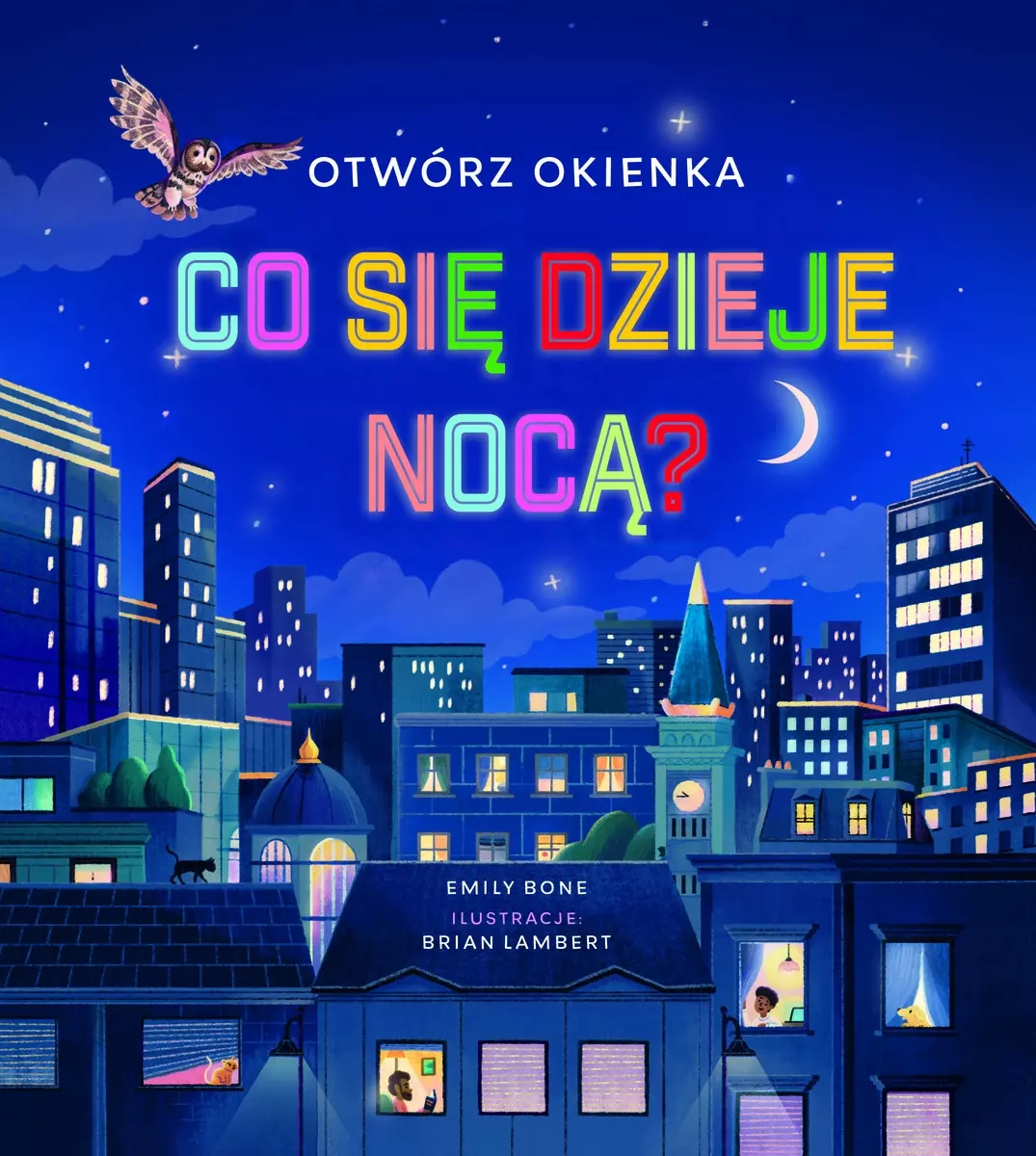 Otwórz okienka. Co się dzieje nocą? - Książki