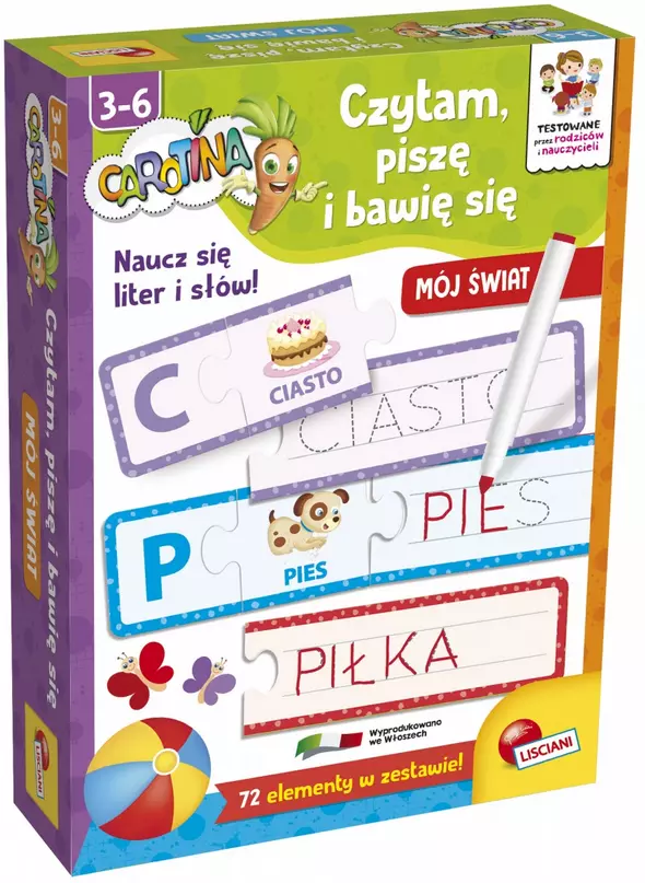 Carotina. Czytam, piszę i bawię się. Mój świat - Zabawki