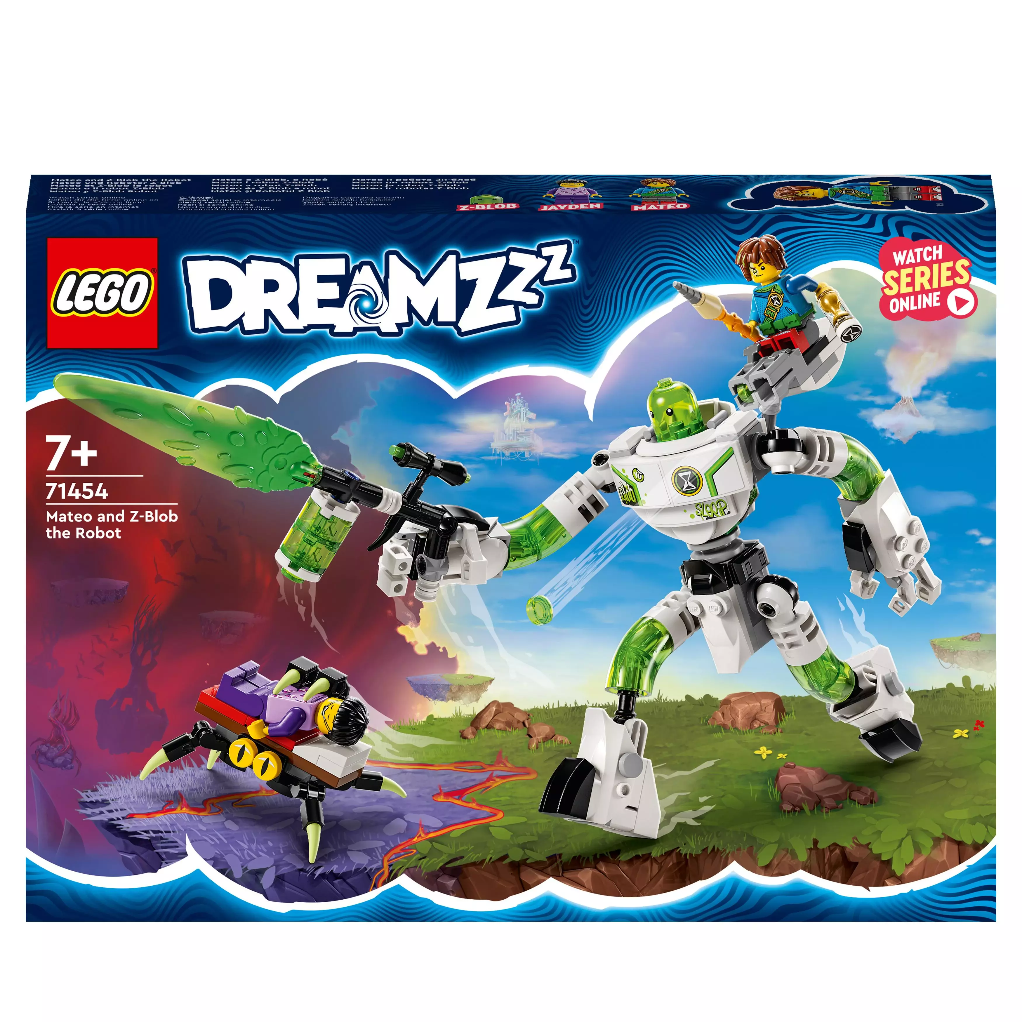 LEGO DREAMZzz™ Mateo i robot Z-Blob 71454 - Zabawki