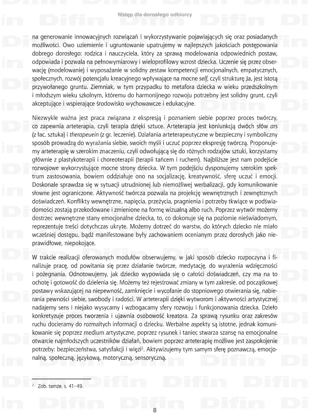 Arteterapia w budowaniu odporności psychicznej dzieci. Pomysły na zajęcia i zabawy od 5 roku życia - Książki