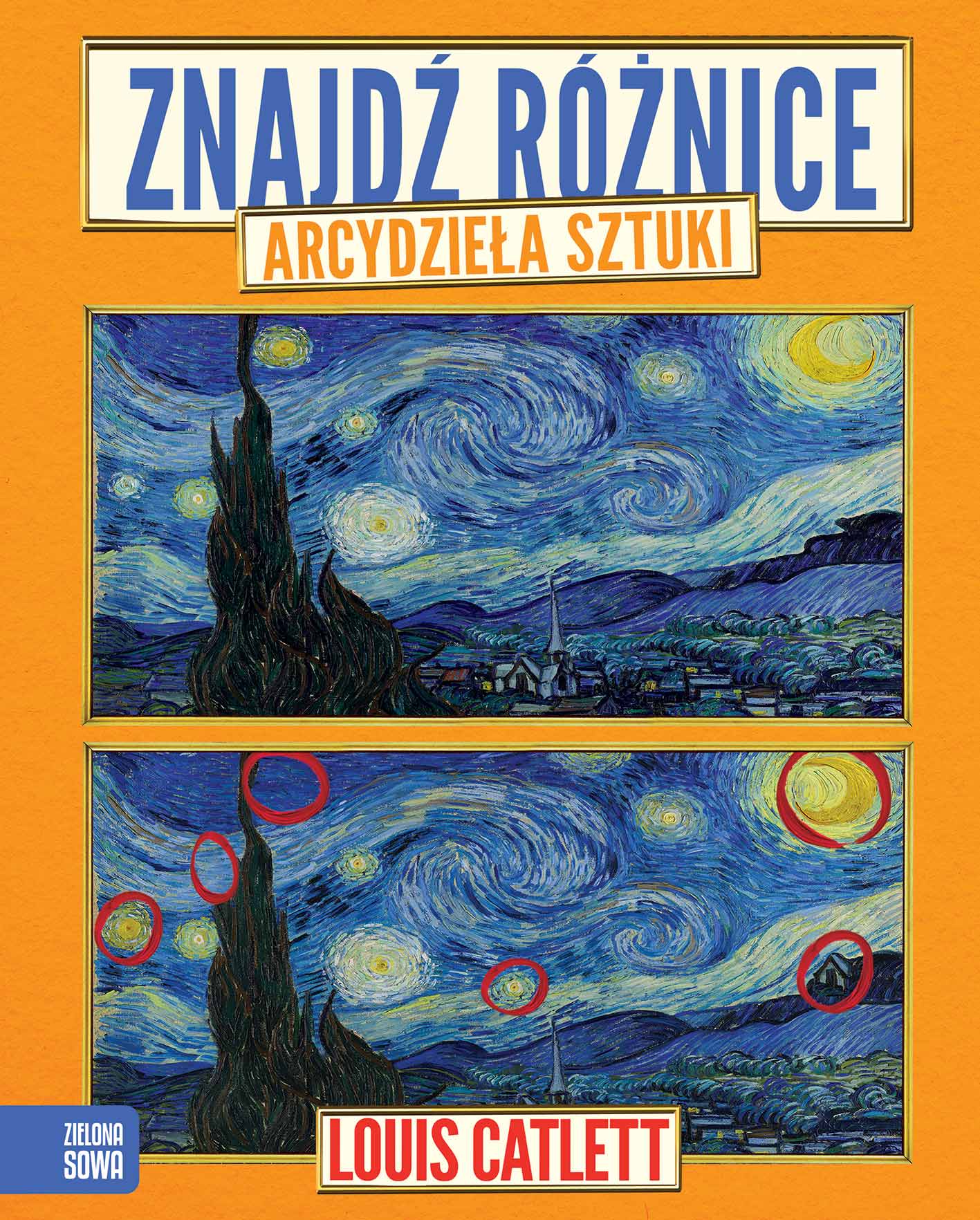 Znajdź różnice. Arcydzieła sztuki - Książki