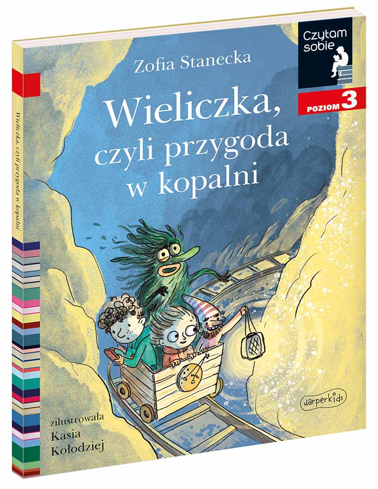 Czytam sobie. Poziom 3. Wieliczka, czyli przygoda w kopalni - Książki