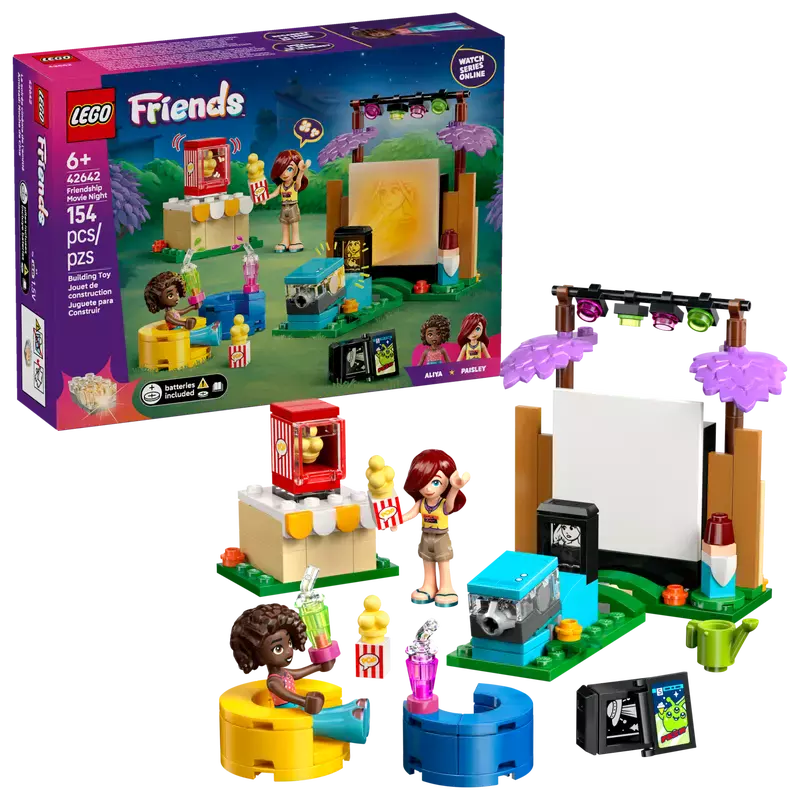 LEGO Friends Maraton filmowy przyjaciółek 42642 - Zabawki