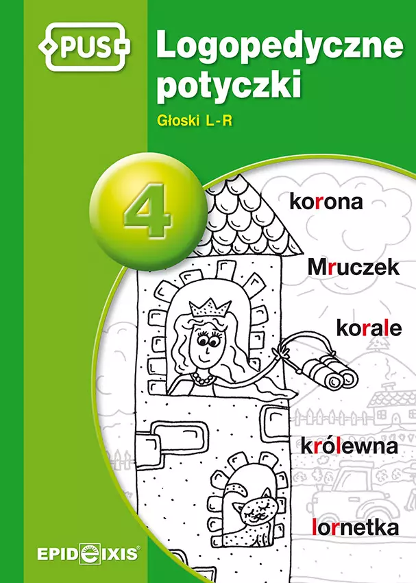 Logopedyczne potyczki 4. Głoski L-R - Książki