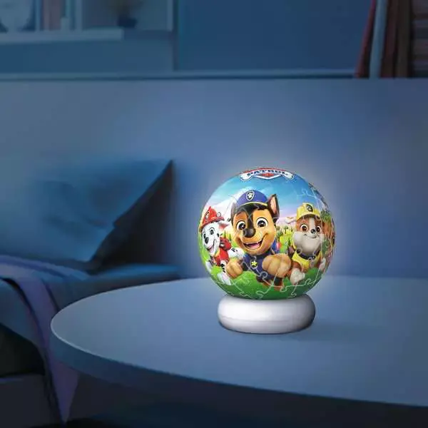 Puzzle 3D 73 elementy. Psi Patrol. Nocna lampka - Puzzle