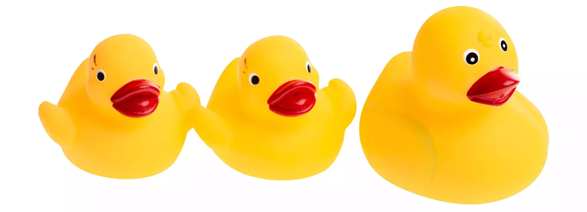 Kaczuszki do kąpieli, 3 sztuki - Zabawki