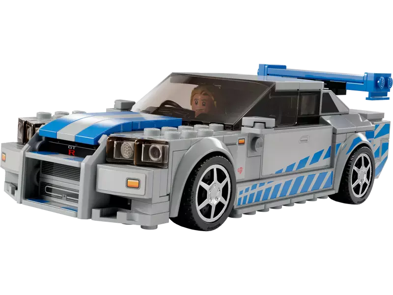 LEGO Speed Champions Nissan Skyline GT-R (R34) z filmu 