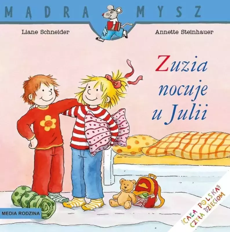 Mądra mysz. Zuzia nocuje u Julii - Książki