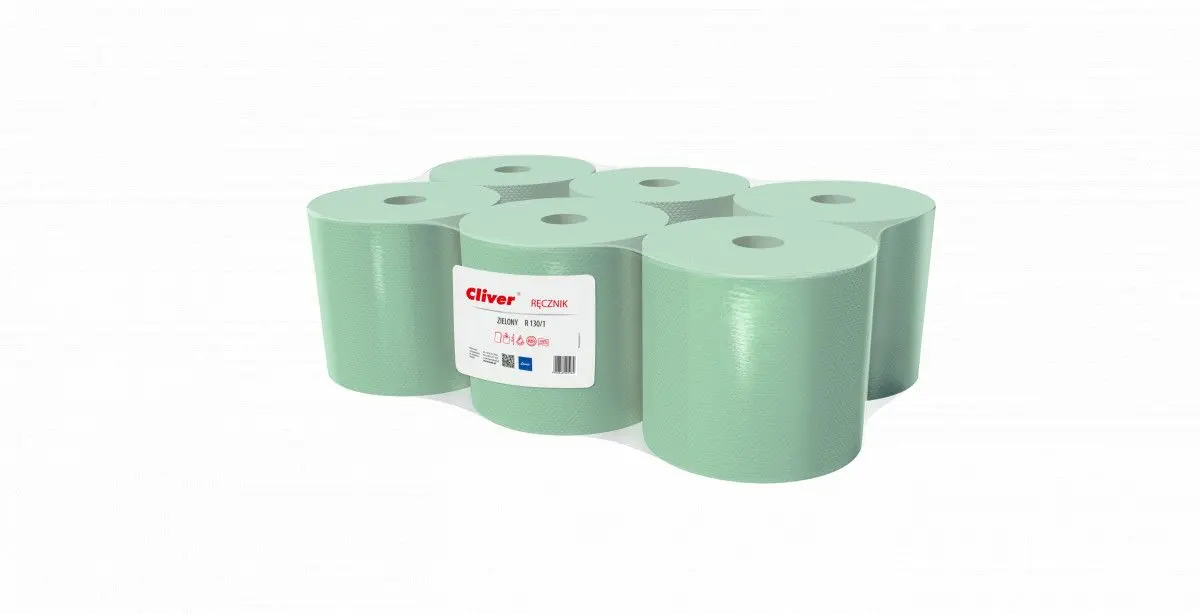 Ręcznik rolka papier kolor: zielony Cliver (5982) - Elektronika i akcesoria