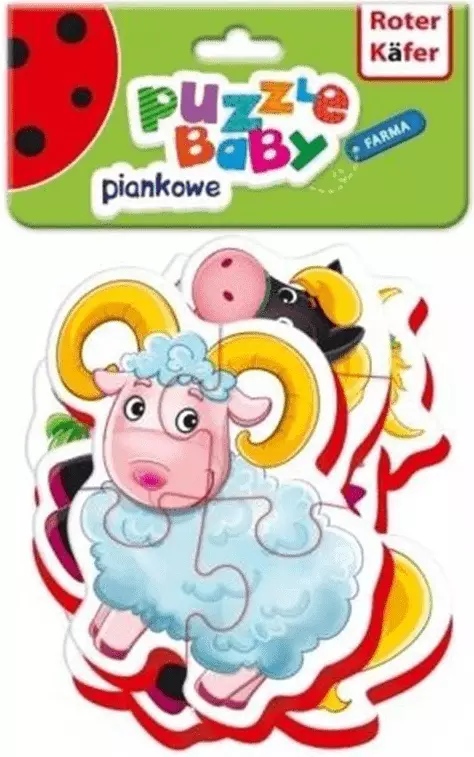 Baby Farma. Puzzle piankowe - Zabawki