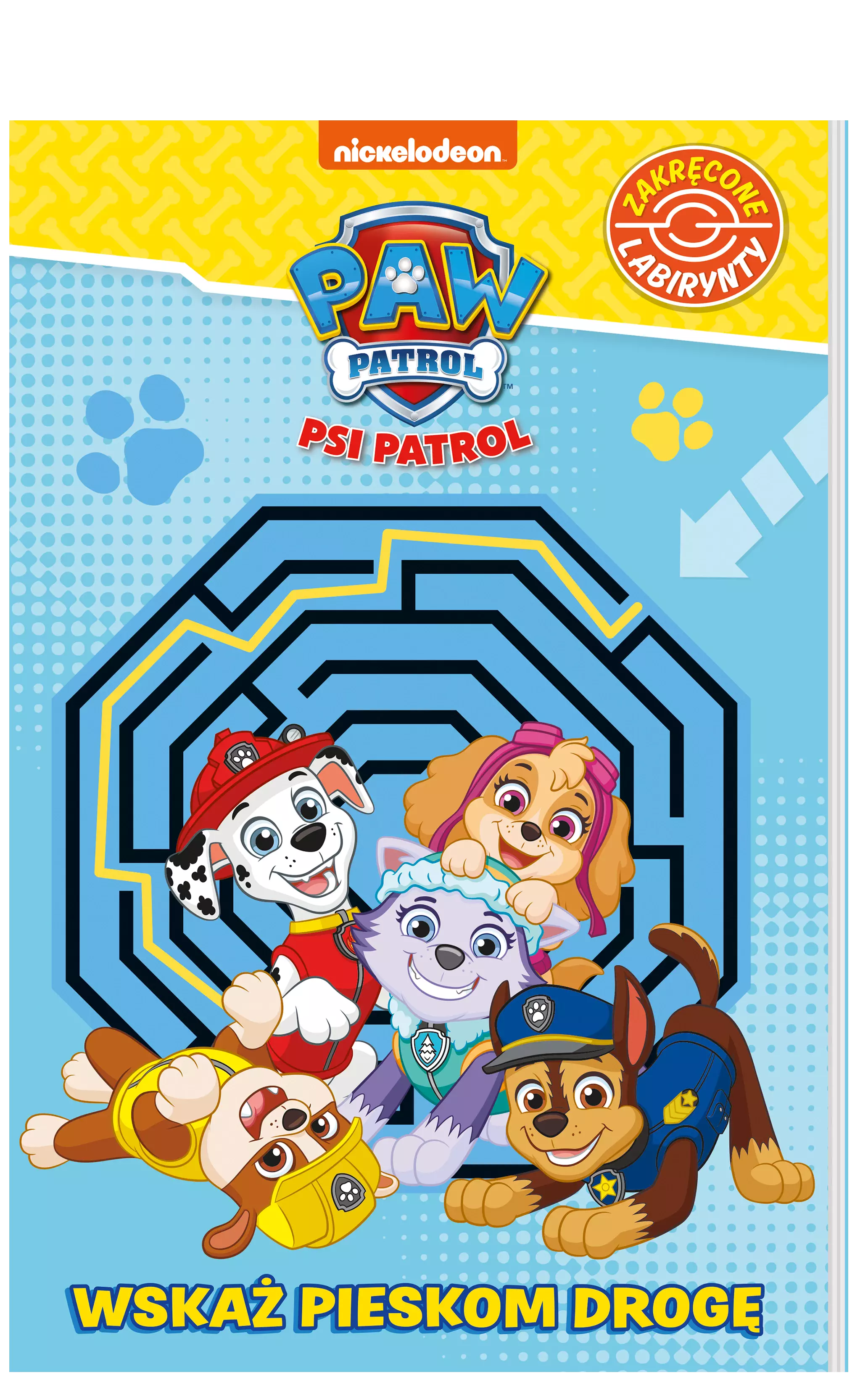 Psi Patrol. Zakręcone labirynty 7. Wskaż pieskom drogę! - Książki