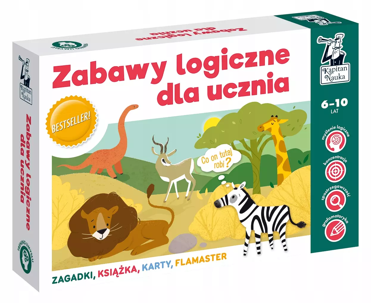 Zabawy logiczne dla ucznia, wydanie 3 - Książki