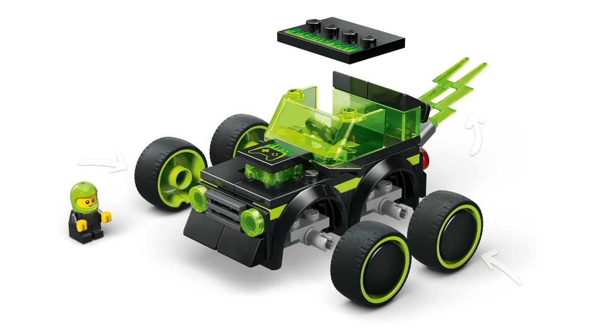 LEGO City Pojazdy - Gamingowa wyścigówka 60484 - Zabawki