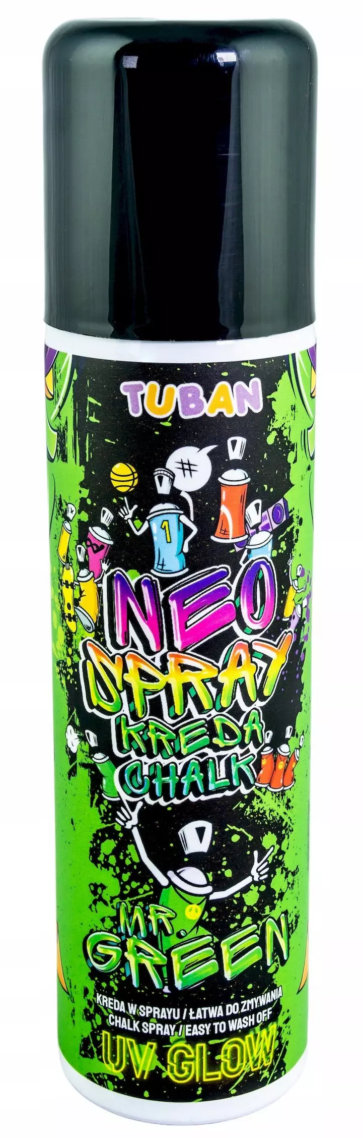 Neo kreda w sprayu, 150 ml, zielona - Papiernicze i szkolne