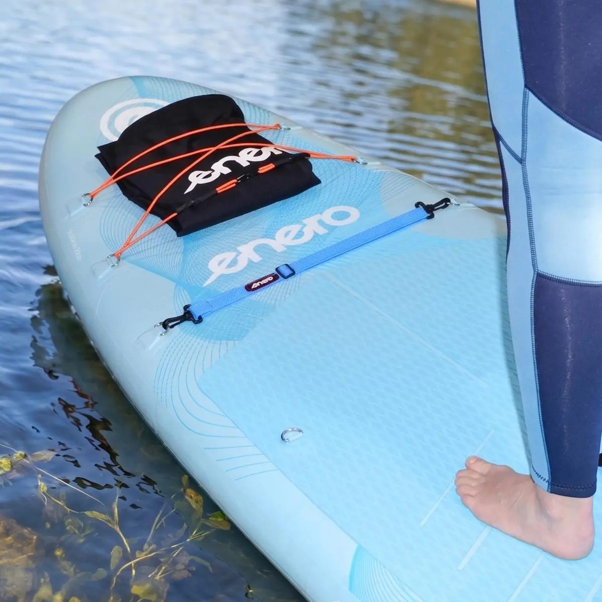 Zestaw - Deska Sup 150KG Dmuchana Enero 320x81x15CM - Zabawki