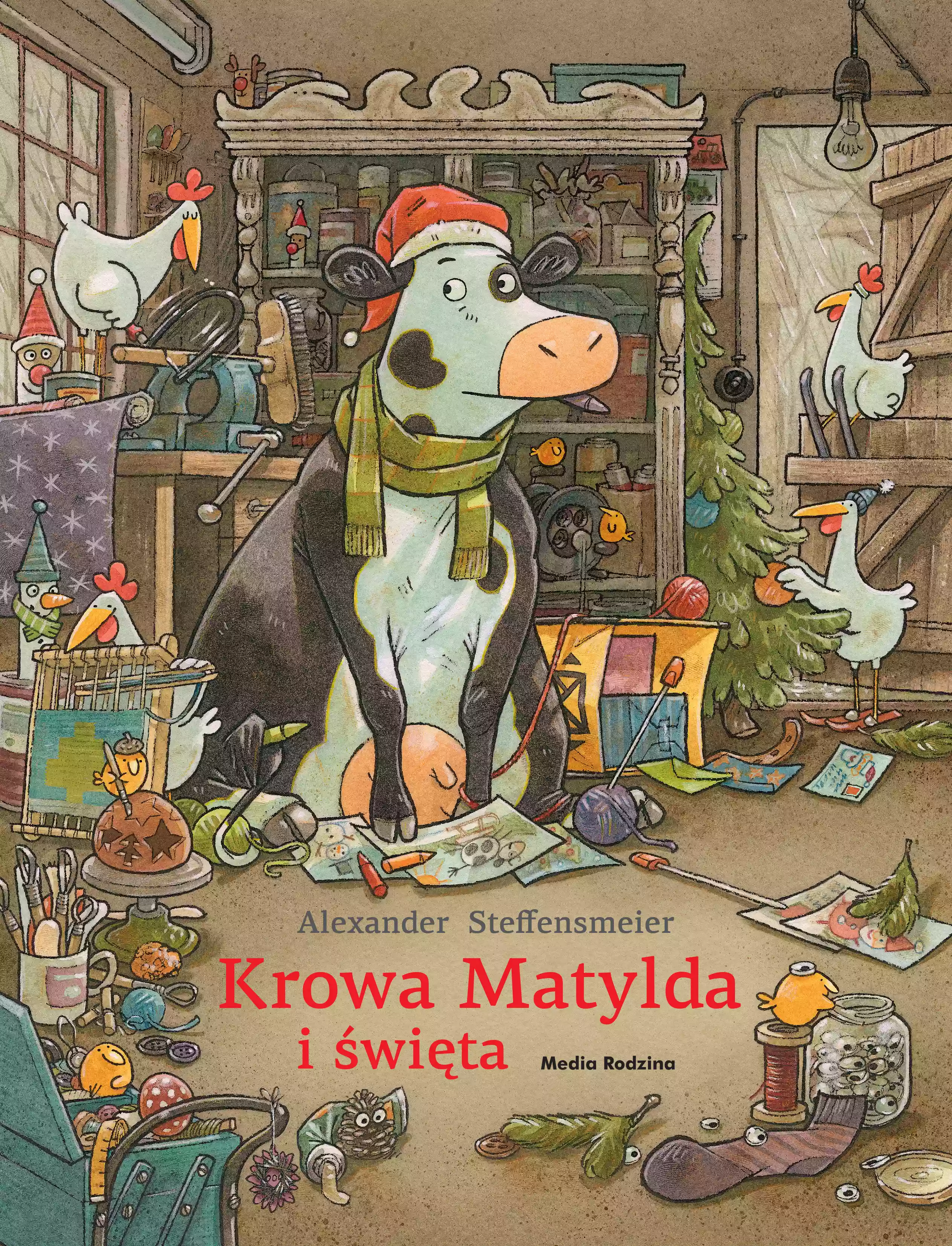 Krowa Matylda i święta - Książki