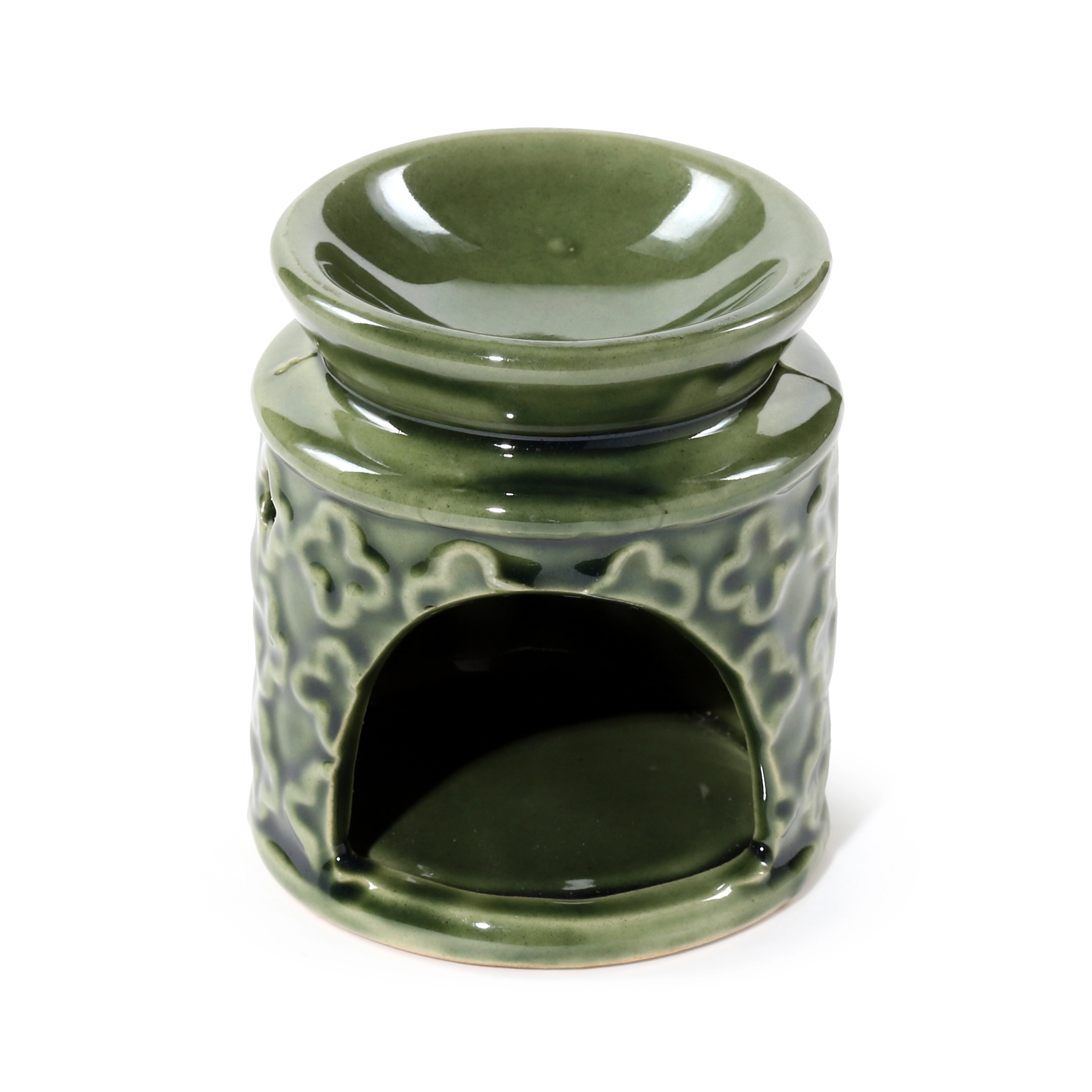 Kominek - podgrzewacz do olejków - Eden z motywem kwiatowym - Mama i dziecko