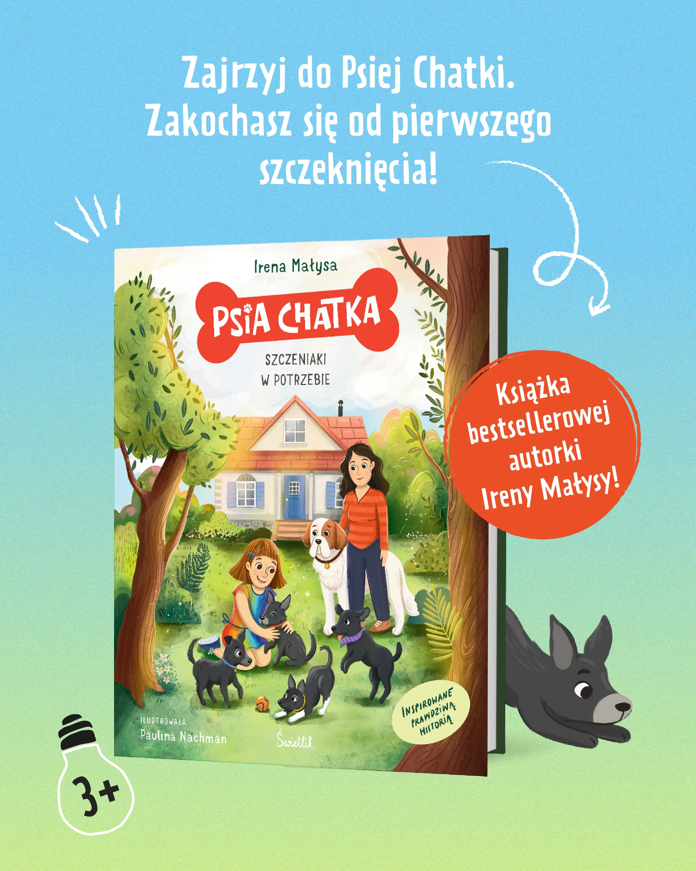 Psia Chatka. Szczeniaki w potrzebie - Książki