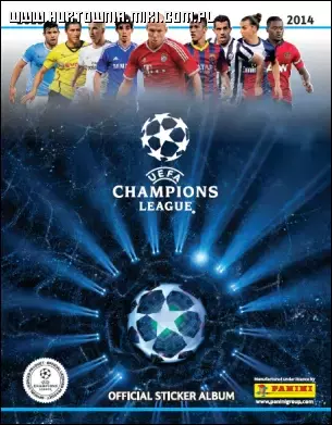 Panini: UEFA (2013-2014) - Album do wklejania - Champions League - Zabawki