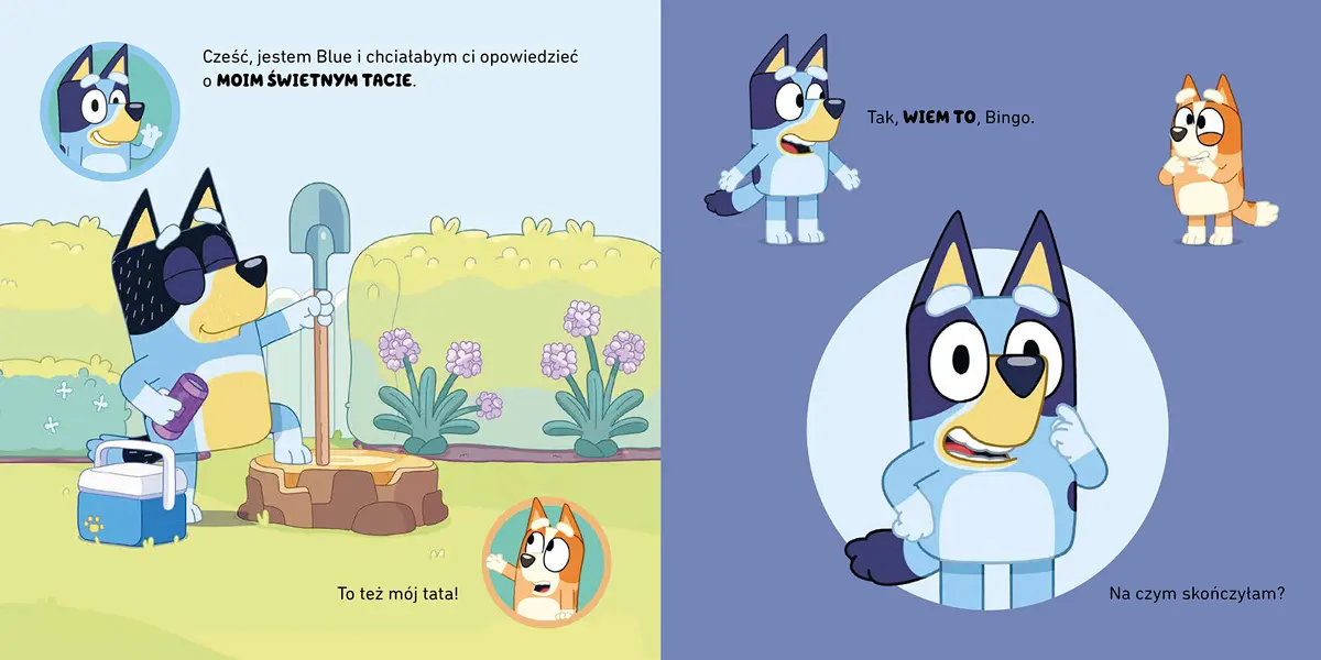 Bluey. Mój tata jest świetny - Książki