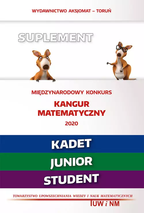 Matematyka z wesołym kangurem Suplement 2020 Kadet/Junior/Student - Książki
